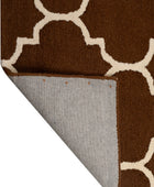 BROWN MOROCCAN HAND TUFTED CARPET
