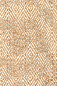 NATURAL GEOMETRIC JUTE HAND WOVEN DHURRIE by Imperial Knots - Image 3